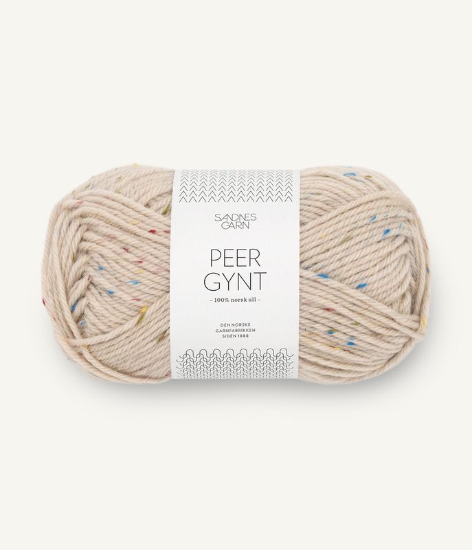Peer Gynt 2720 Marzipan / Tutti Frutti Tweed